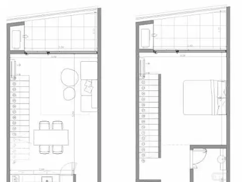 Departamento en Venta de 2 ambientes