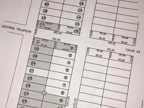 Terreno en Venta en Rio Tercero, USD 17.000