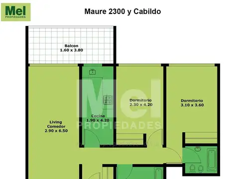 Maure 2300, Piso 2