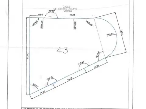 Terreno En Barrio San Sebastian Area 12