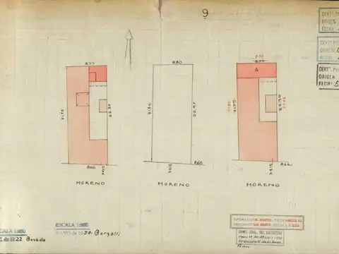 LOTE en ALMAGRO  PB   3 PISOS   1 RETIRO
