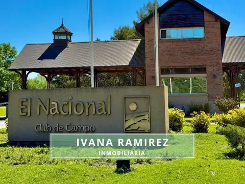 Terreno En Venta 1309M2 - "El Nacional Club de Campo".