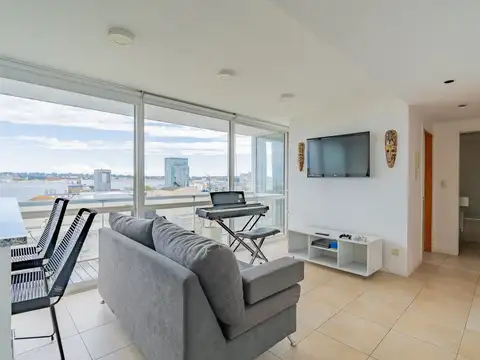 Venta Depto 2 Ambientes luminoso con vista al mar 