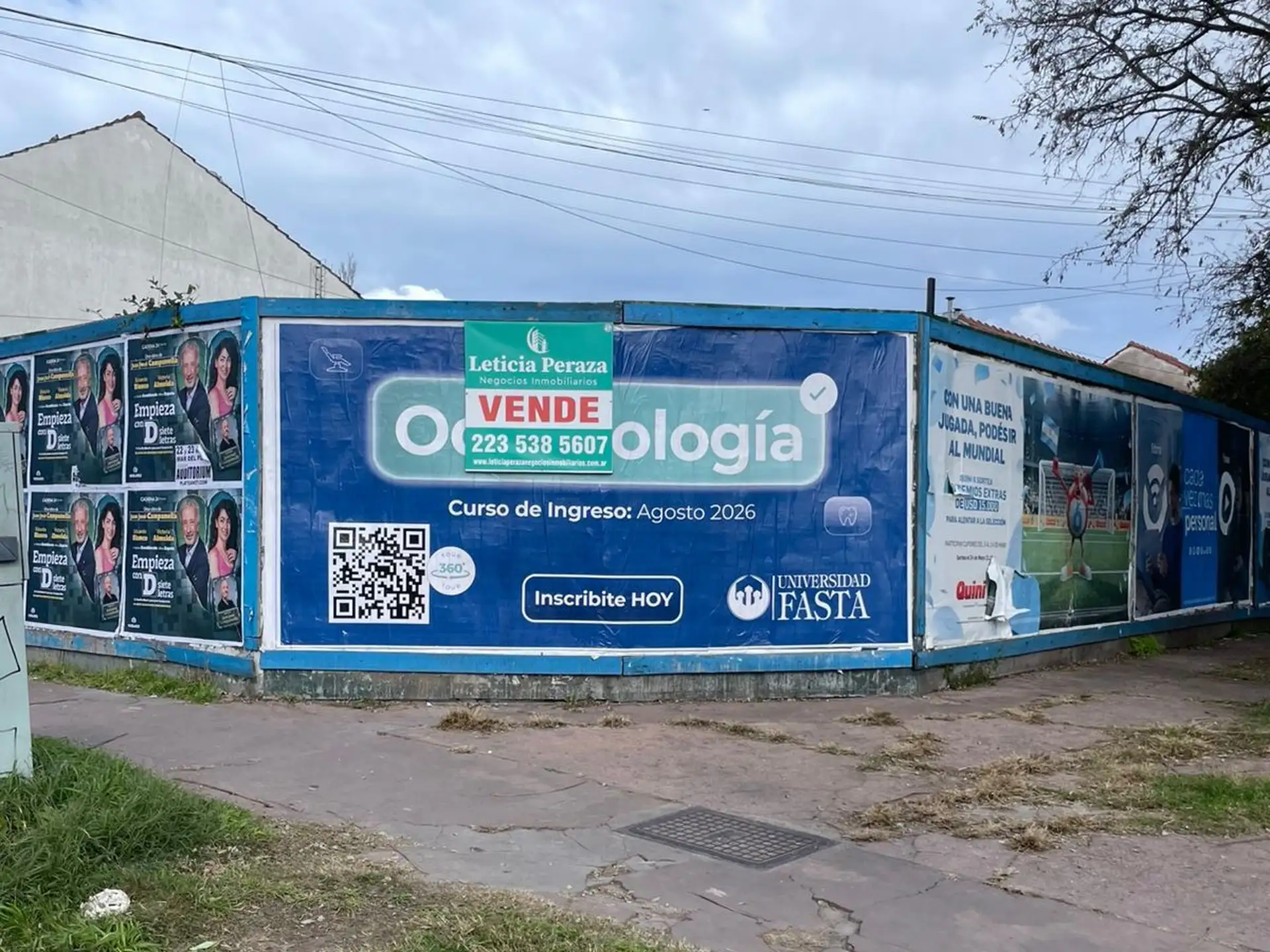 Lote en esquina 279m² sobre Av. Constitución — Ideal desarrollo