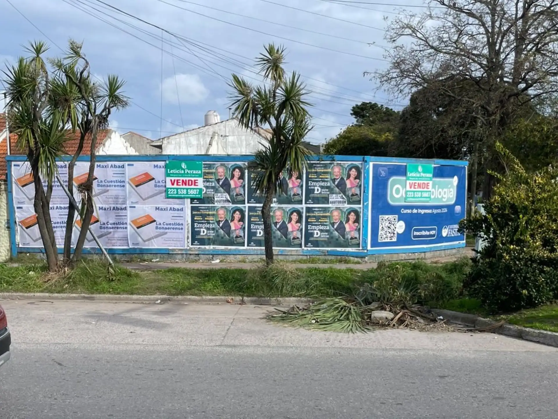 Lote en esquina 279m² sobre Av. Constitución — Ideal desarrollo