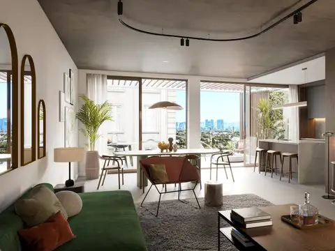 2 ambientes con terraza en venta - Emprendimiento WAIRA Núñez.