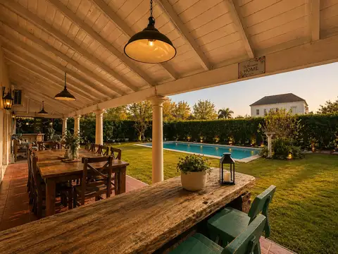 OPORTUNIDAD APTO CREDITO Casa en Venta 4 dormitorios escr piscina San Lucas Village Ing. Maschwitz