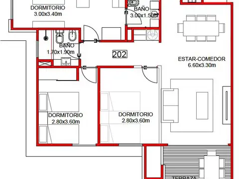 Las Hiedras al 1100 - Alto los Robles