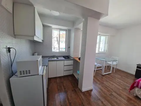 Departamento amoblado en alquiler con terraza propia en palermo -expensas incluidas