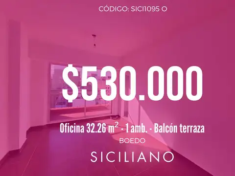 Departamento en Boedo