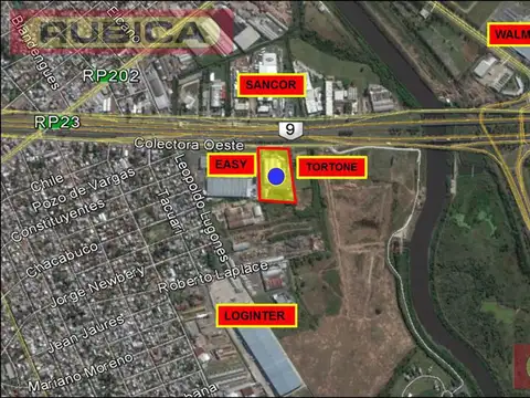 Deposito alquiler 4.060 m2  Don Torcuato Panamericana km.25