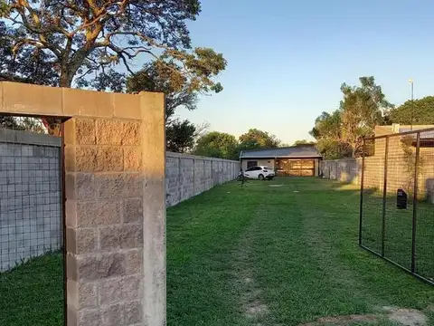 Hermoso Terreno con Quincho y Parrilla