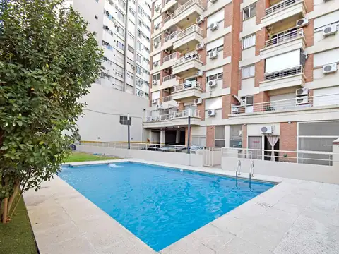 Departamento 2 ambientes con 2 baños