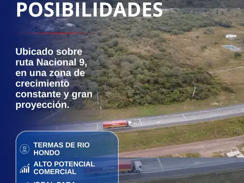 Campo en Venta en Termas de Rio Hondo, Río Hondo