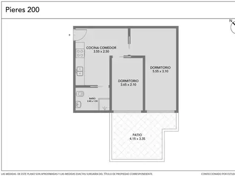 Departamento en Venta de 3 ambientes