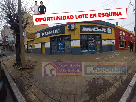 Terreno en Venta 26,10  mts Frente