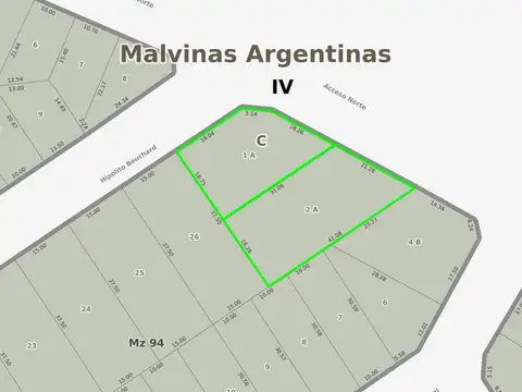 Terreno en Venta de 1160,0 m2