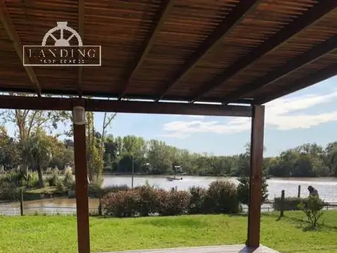 Departamento PB con jardin al rio, 3 dorm y dep- Dos cocheras Albanueva A partir de mayo 26