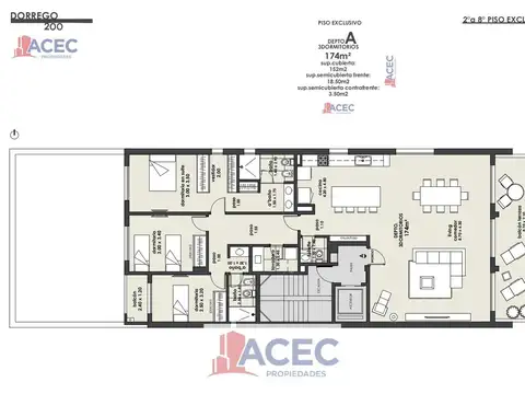 Dorrego 200 - Piso 7º Exclusivo