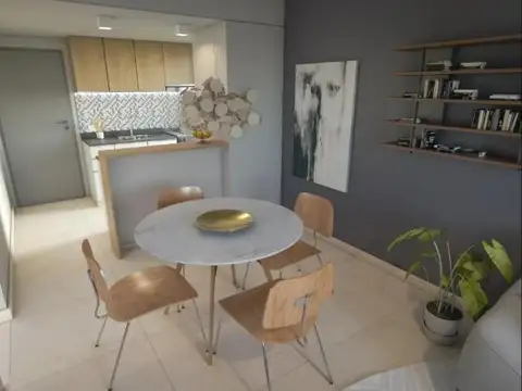 Departamento 4 ambientes con 2 baños