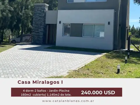 RUTA 2 CASA EN VENTA MIRALAGOS CCGOLF&SPA