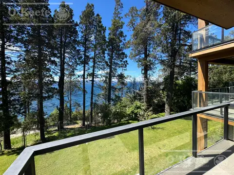Departamento 3 ambientes con Vista al lago en  Barrio Cerrado, Melipal, Bariloche.