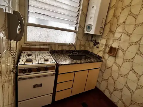 Departamento Monoambiente con 1 baño