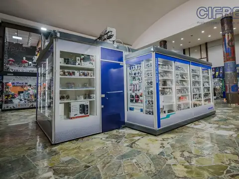 Local Central Vidriera 360º Equipado a full 128m2 Galería Río de la Plata