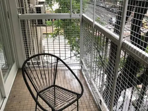 Alquiler Departamento 2 amb. c/balcon amoblado en Belgrano