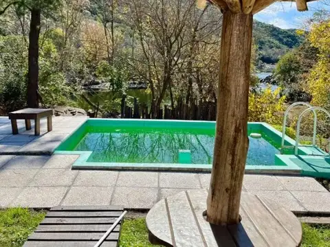 Casa + Depto De Huéspedes En La Serranita Con Costa Al Rio!