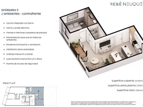 Departamento en Venta A Estrenar