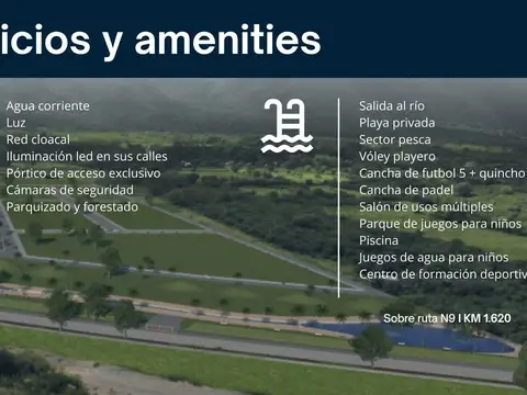 Terreno en Venta 10  mts Frente