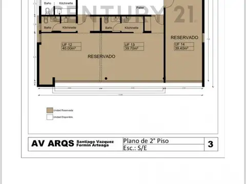 Oficina en Venta en City Bell, USD 105.000