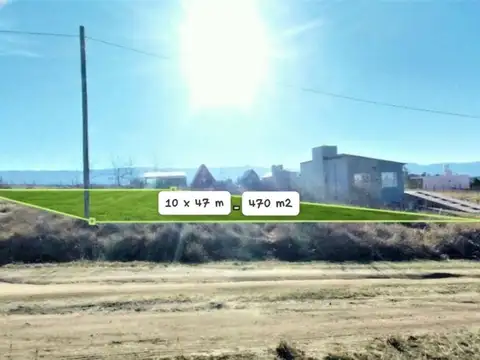 SE VENDE TERRENO 447m EN V. YACANTO, EL DIVISADERO