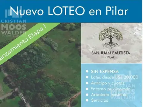 San Juan Bautista Lotes 32-33-34-35