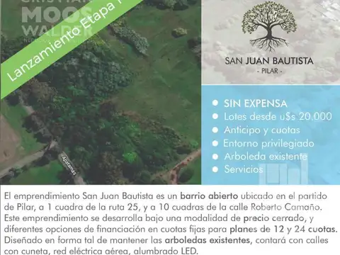 Terreno en Venta en Kilometro 45, USD 16.642