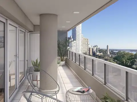 Departamento piso exclusivo 2 dormitorios Av. Libertad 167. Edf. Scuba