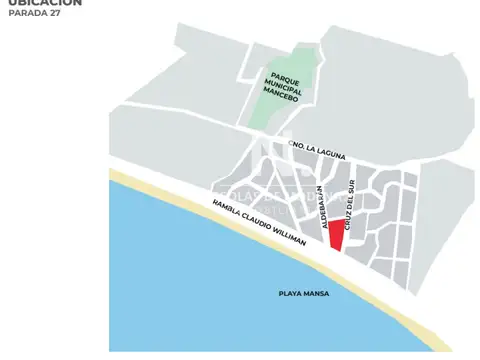 Departamento de 2 dormitorios en venta Playa Mansa, Punta Del Este