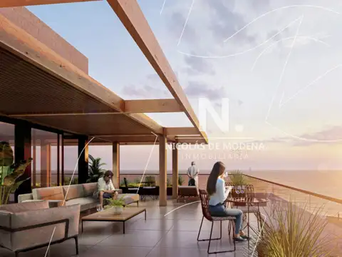 Departamento 3 ambientes con 2 baños