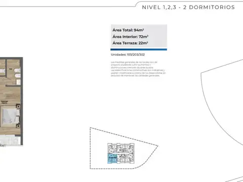 Departamento en Venta de 3 ambientes