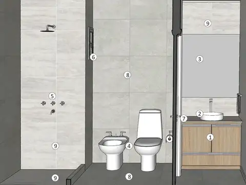 Casa 8 ambientes con 2 baños