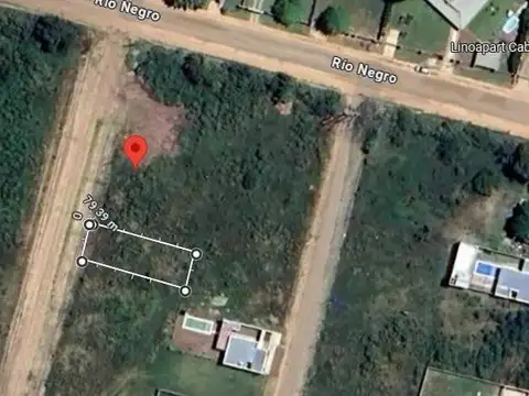 Prof. Moran y Rio Negro Lote 20