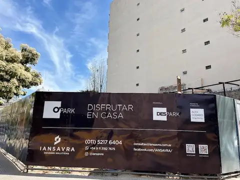Departamento 3 ambientes con 2 baños