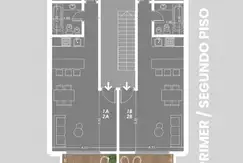 SEMIPISOS DE 2 AMBIENTES CON BALCON CUBIERTO,  RAM - Foto 15