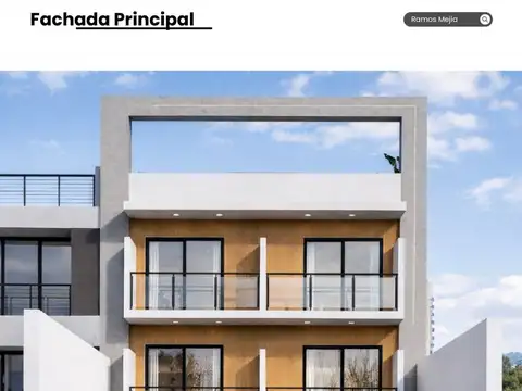 Emprendimiento en Ramos Mejia de 1 Dormitorios