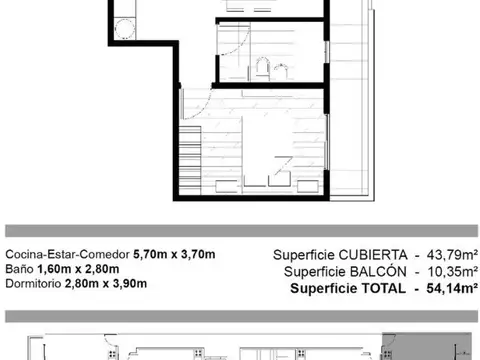 Departamento en Venta al Norte