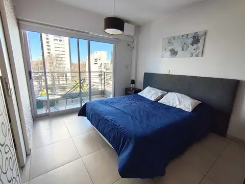 Alquiler depto monoambiente amoblado c/bal palermo