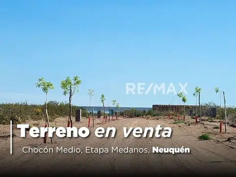 LOTE EN VENTA | CHOCON MEDIO | ETAPA MEDANOS