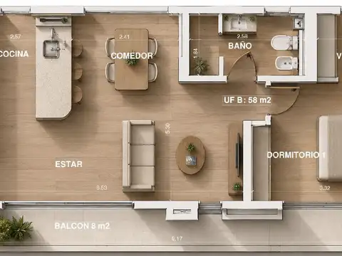 Departamento en Venta en Zarate, Partido de Zárate