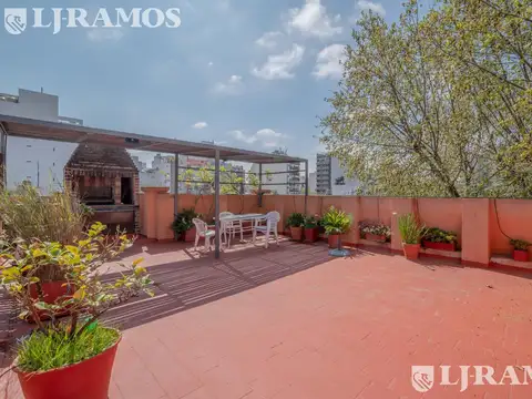 Hermoso Ph 5 ambientes con terraza y parrilla en Villa del Parque